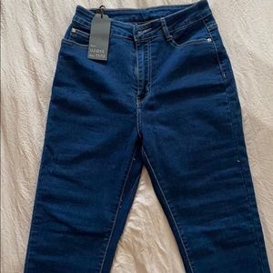 New blue jeans